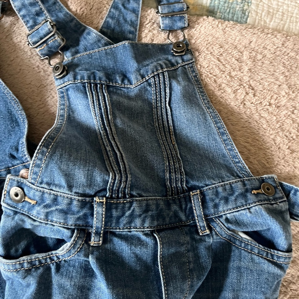 Blue Denim Overalls